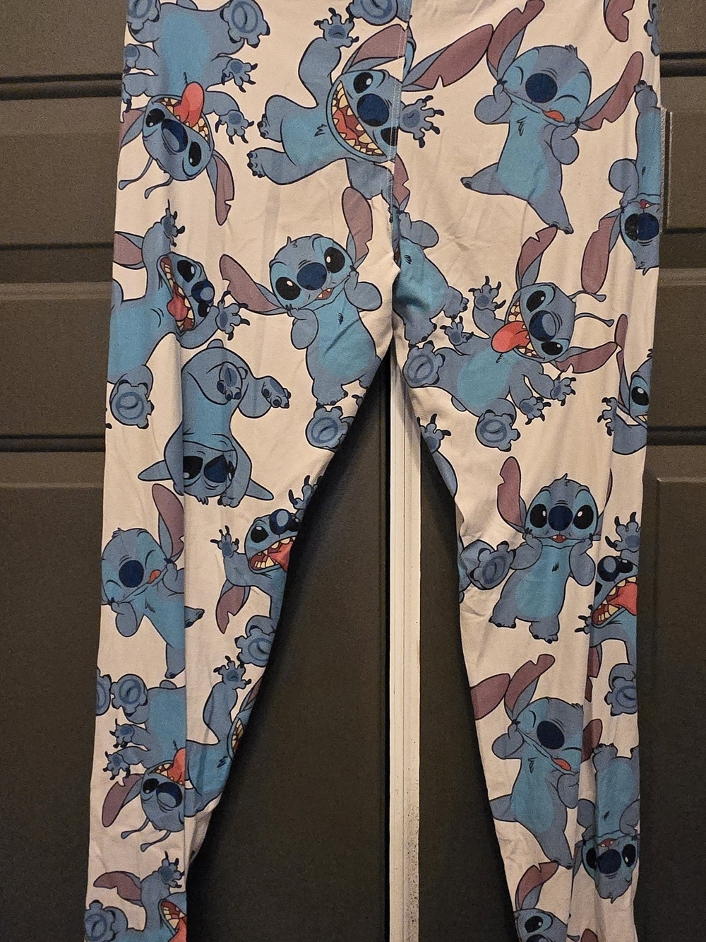 Disney Blue Stitch Allover Print Leggings